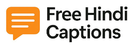 Free Hindi Captions Logo